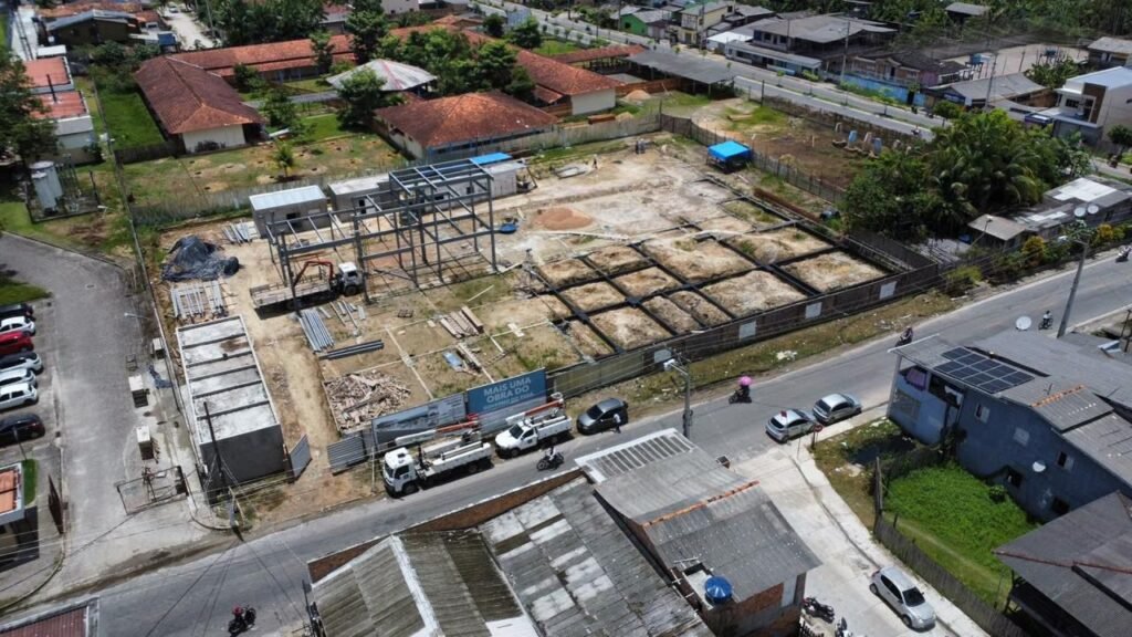 Construção da Policlínica em Breves-PA (Obra em andamento)